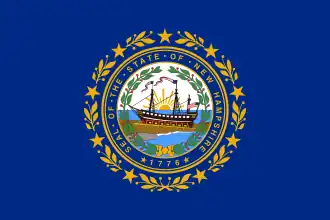 Bandera de Nuevo Hampshire
