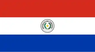 Bandera de Paraguay