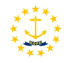Bandera de Rhode Island