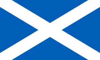 Bandera de Escocia