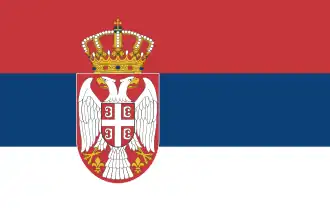 Bandera de Serbia