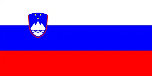 Bandera de Eslovenia