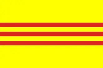 Bandera de Vietnam del Sur