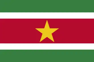 Bandera de Surinam