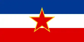 Bandera de Yugoslavia