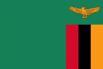 Bandera de Zambia