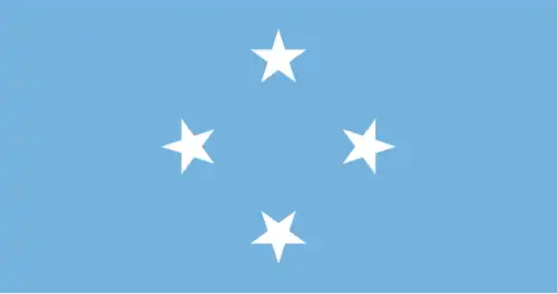 Bandera de Estados Federados de Micronesia