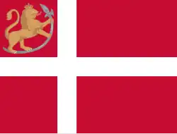 Bandera de Noruega (1814-1821)