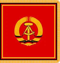 Estandarte del Presidente de la RDA (1955-1959).[1]​