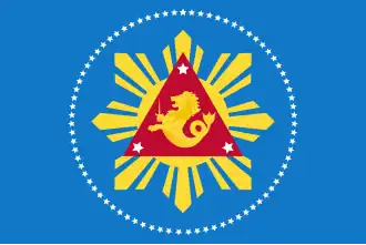 Bandera del Presidente de las Filipinas (1986-2004)