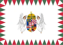 Estandarte del regente de Hungría, usado entre 1920-1944.