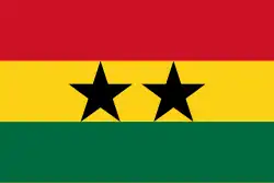 Bandera de la Unión de Estados Africanos (1958-1961)