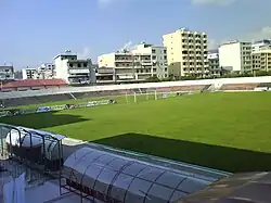 Tribuna norte.