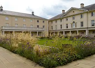 Jardín de West Lodge, Downing College