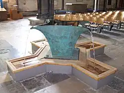 Pila bautismal de la catedral