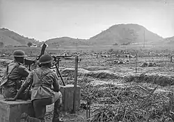 Soldados brasileños en entrenamiento a principios de la década de 1940.