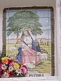Retablo Cerámico de la Divina Pastora