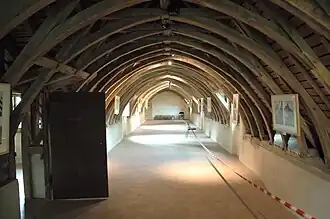 Cubierta de la galería