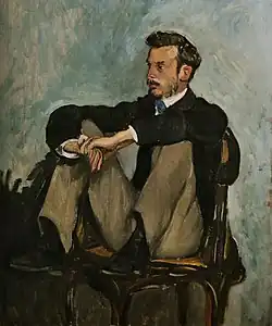 Retrato de Auguste Renoir, 1867, Museo Fabre.