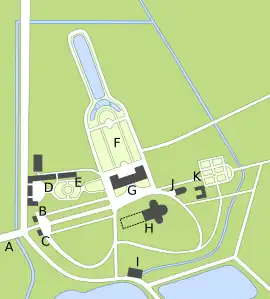 Planta actual del conjunto