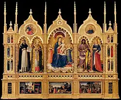 La llamada pala di Perugia,[100]​ (1438).