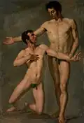 Dos hombres desnudos (1825)
