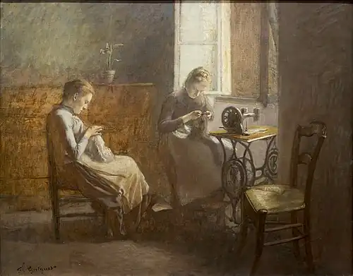 Les Ouvrieres (hacia 1892), Museo de Bellas Artes de Lyon.