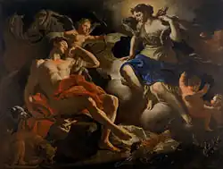 Francesco Solimena - Diana y Endimión