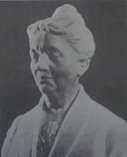 Busto de Francisca Armstrong. Educadora, fundadora de la Escuela Normal de San Nicolás, Buenos Aires.