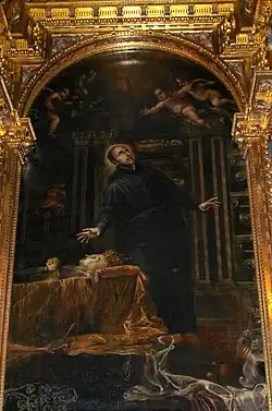 Francisco Ricci: La conversión de san Francisco de Borja, 1658.