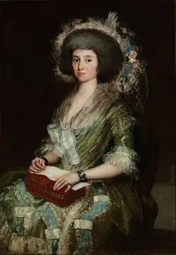 Goya, Retrato de la esposa de Ceán Bermúdez