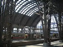 Estación Central de Fráncfort del Meno, Hermann Eggert, 1881.