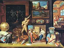 Gabinete de un particular (1625), de Frans II Francken, Museo de Historia del Arte de Viena