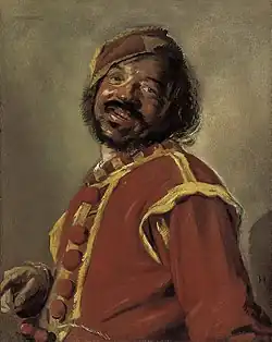 Frans Hals, "El mulato", c. 1628, Museo de Bildenden Kunst, Leipzig.