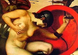 Amazona herida (1903-1904, detalle), Amsterdam, Museo Van Gogh