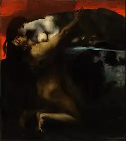 El beso de la Esfinge (1895), Museo de Bellas Artes de Budapest
