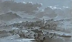 Paisaje italiano,1785–86