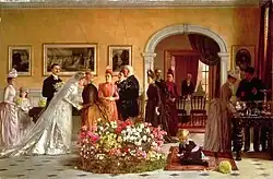 Jessica Hayllar, Fresh from the Altar, 1890, óleo sobre lienzo, Colección privada.