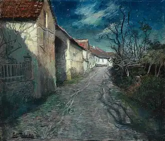 Luz de la luna en Beaulieu 1904