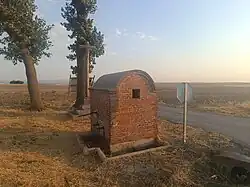 Imagen de la fuente vieja en la localidad de Collado de Contreras en la provincia de Ávila