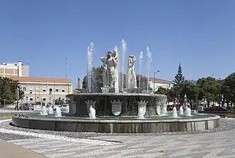 Fuente de las Ninfas, Avenida Luisa Todi