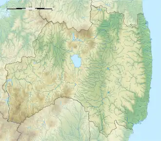 Abukuma-do ubicada en Prefectura de Fukushima