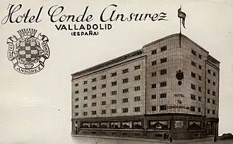 Hotel Conde Ansúrez (1943)