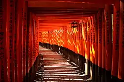 Senbon torii en Fushimi Inari-taisha