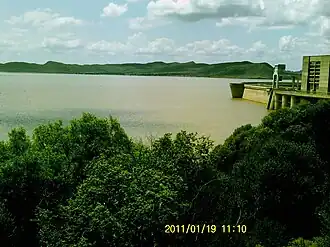 Vista sobre el lago