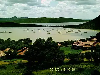 Holiday Resort en el embalse de Gariep