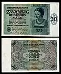 20 billones de marcos (5 de febrero de 1924)