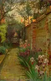 Camino de jardín, 1919, Greenville Museo de Condado de Arte, Carolina del Sur