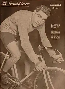 Gaetano Belloni en 1922