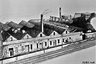 Antigua fábrica de la calle Gasómetro